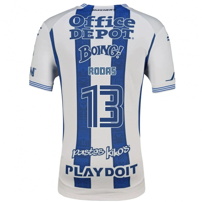 Danxen Criança Camisola Carlos Rodas #13 Branco Azul Marinho Principal 2026/27 Camisa Brasil