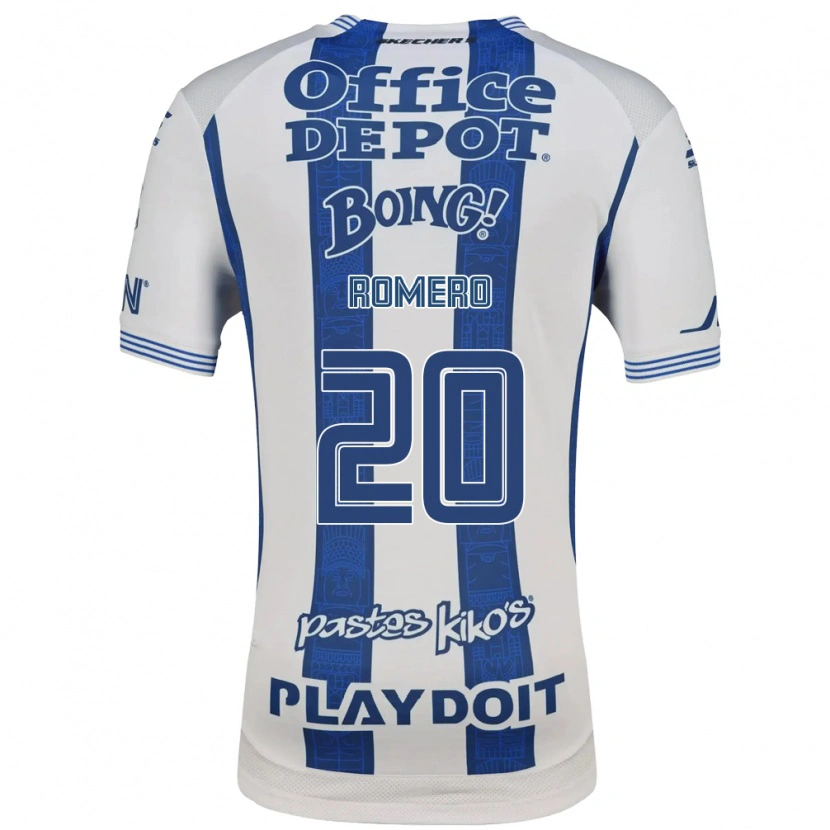 Danxen Criança Camisola Tamara Romero #20 Branco Azul Marinho Principal 2026/27 Camisa Brasil