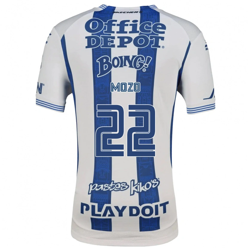 Danxen Criança Camisola Alan Mozo #22 Branco Azul Marinho Principal 2026/27 Camisa Brasil