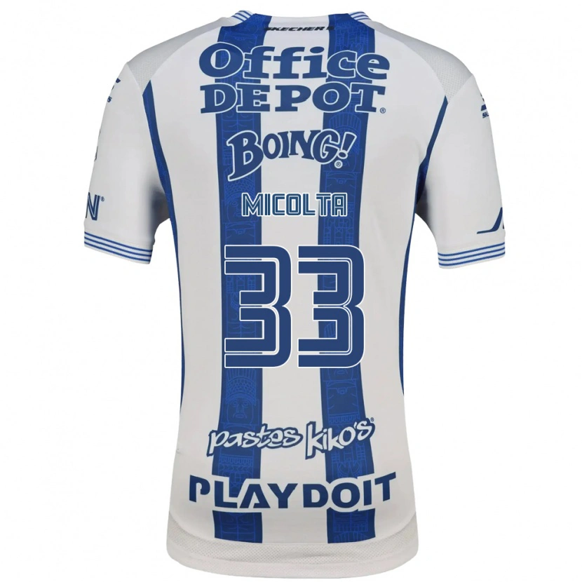 Danxen Criança Camisola Andrés Micolta #33 Branco Azul Marinho Principal 2026/27 Camisa Brasil