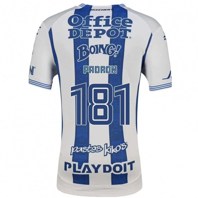 Danxen Criança Camisola Romeo Padrón #181 Branco Azul Marinho Principal 2026/27 Camisa Brasil