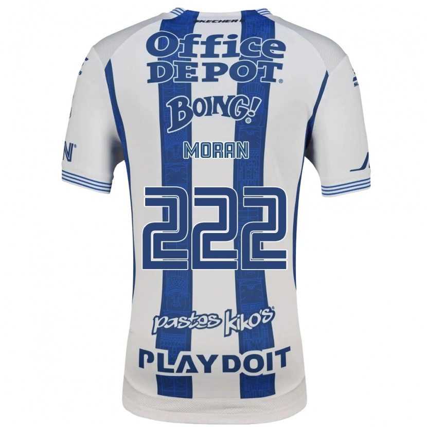 Danxen Criança Camisola Eber Moran #222 Branco Azul Marinho Principal 2026/27 Camisa Brasil