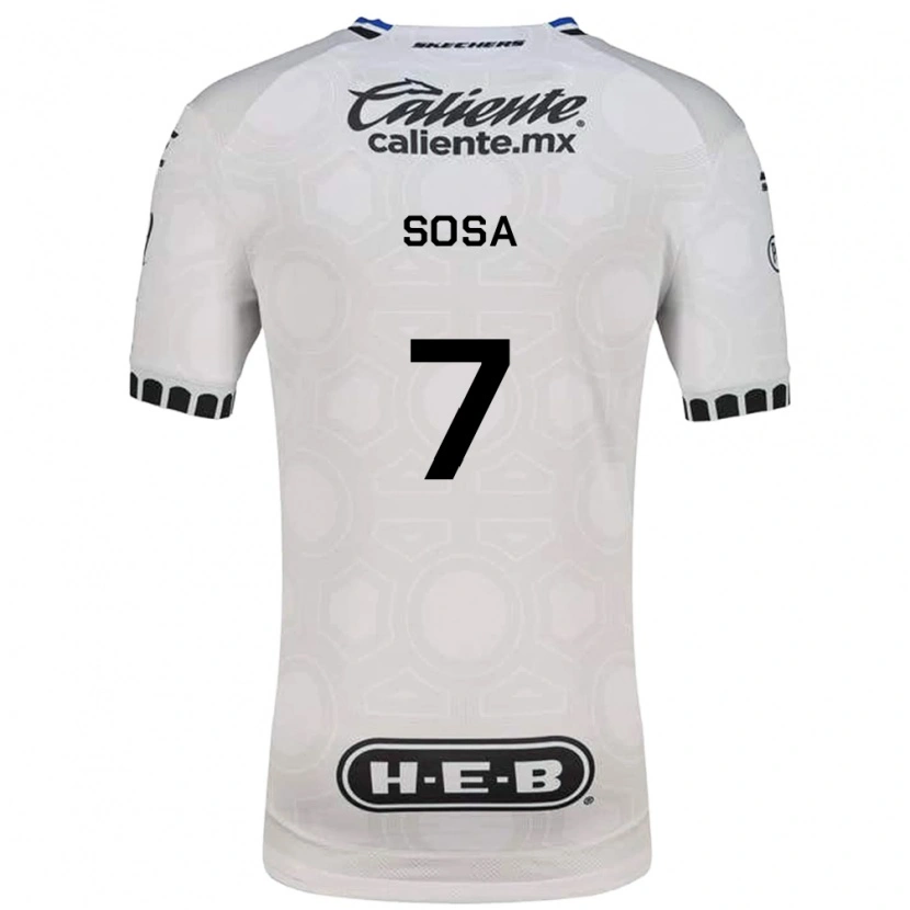 Danxen Criança Camisola Samuel Sosa #7 Branco Preto Azul Principal 2026/27 Camisa Brasil