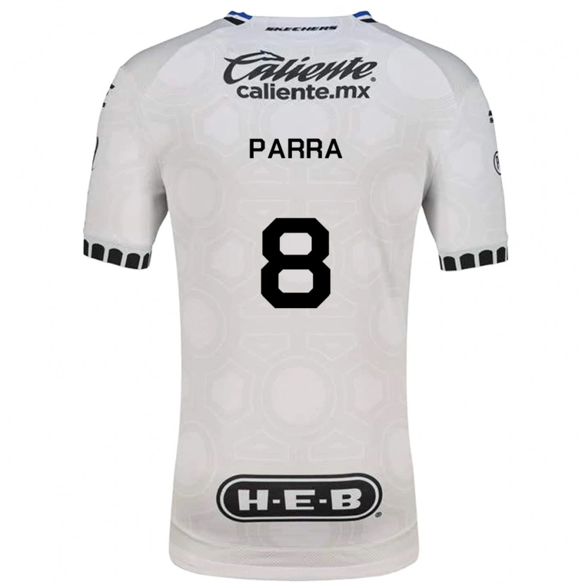 Danxen Criança Camisola Bernardo Parra #8 Branco Preto Azul Principal 2026/27 Camisa Brasil