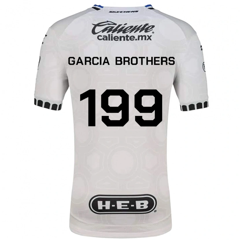 Danxen Criança Camisola Sergio Garcia Brothers #199 Branco Preto Azul Principal 2026/27 Camisa Brasil