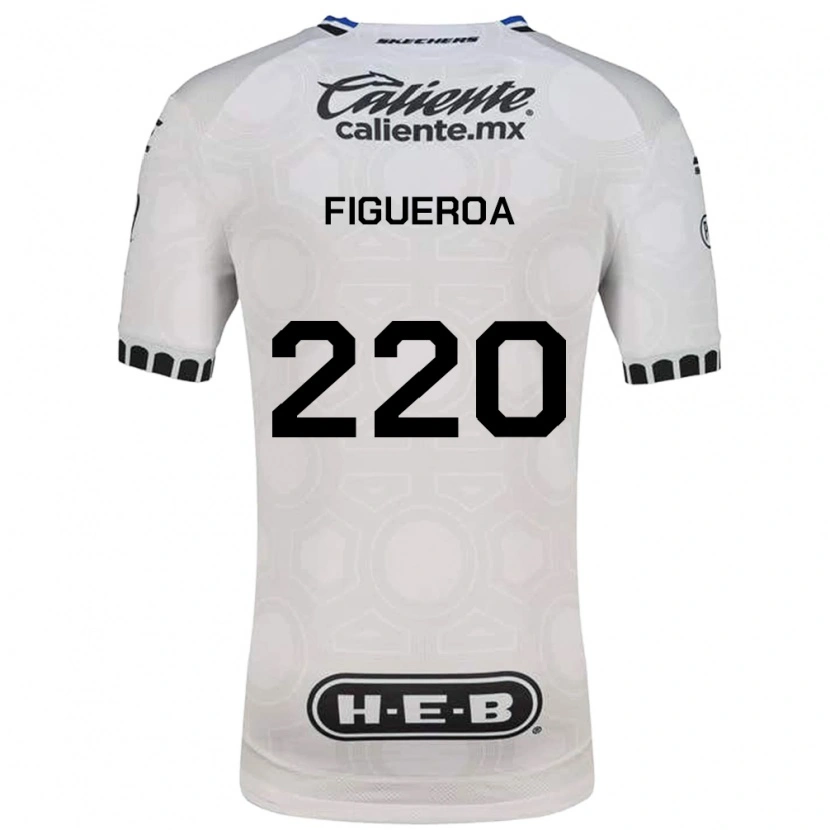 Danxen Criança Camisola Christopher Figueroa #220 Branco Preto Azul Principal 2026/27 Camisa Brasil