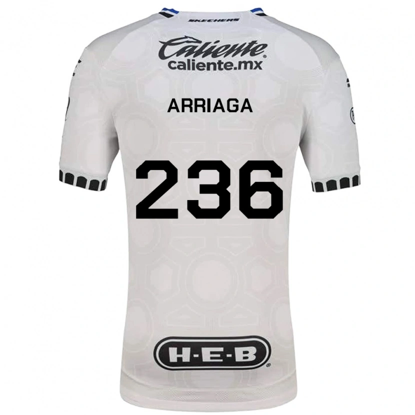 Danxen Criança Camisola Cristopher Arriaga #236 Branco Preto Azul Principal 2026/27 Camisa Brasil