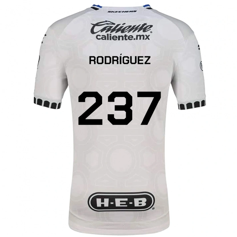 Danxen Criança Camisola Nicolás Rodríguez #237 Branco Preto Azul Principal 2026/27 Camisa Brasil