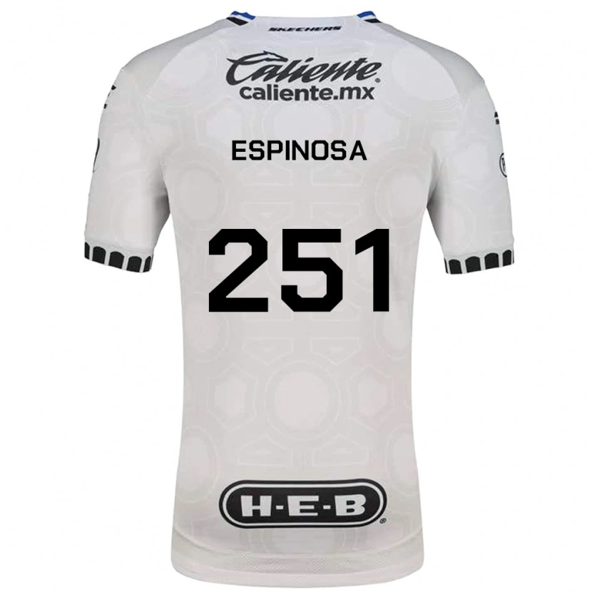 Danxen Criança Camisola Alexis Espinosa #251 Branco Preto Azul Principal 2026/27 Camisa Brasil