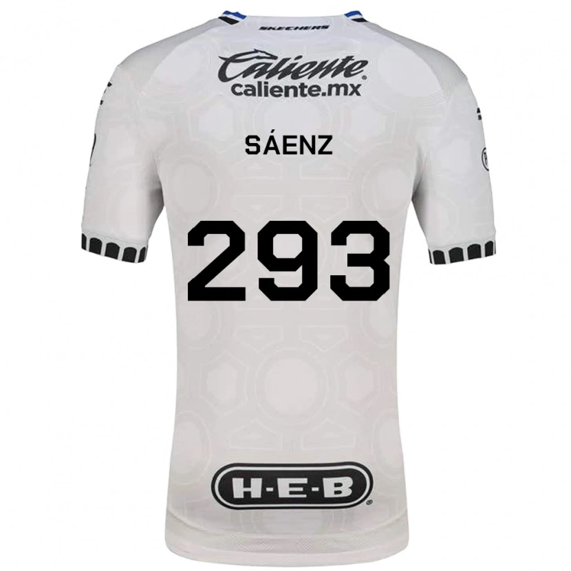 Danxen Criança Camisola Nicolás Sáenz #293 Branco Preto Azul Principal 2026/27 Camisa Brasil