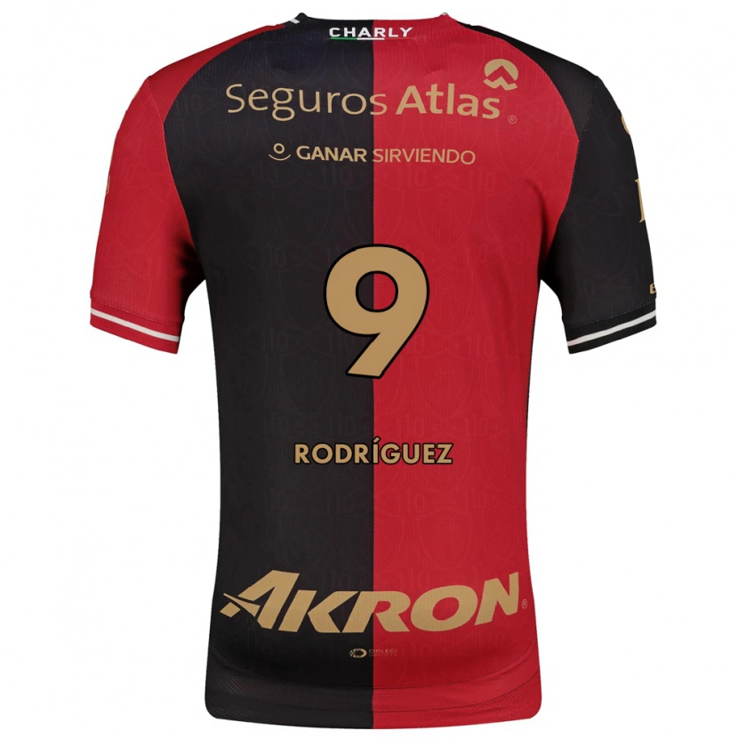 Danxen Criança Camisola Agustín Rodríguez #9 Vermelho Preto Marrom Principal 2026/27 Camisa Brasil