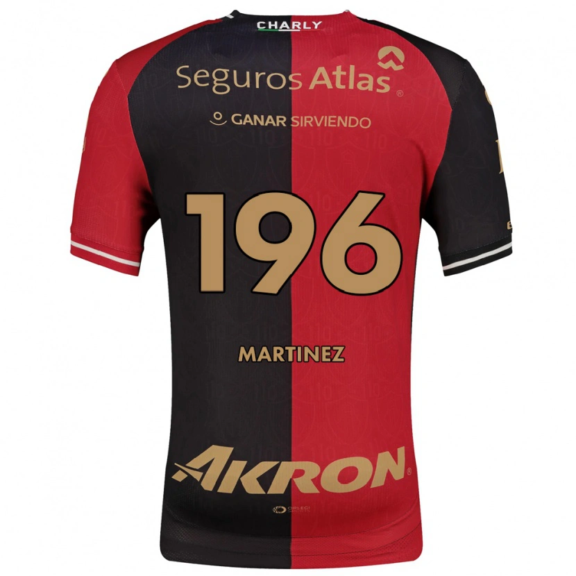 Danxen Criança Camisola Rafael Martínez #196 Vermelho Preto Marrom Principal 2026/27 Camisa Brasil