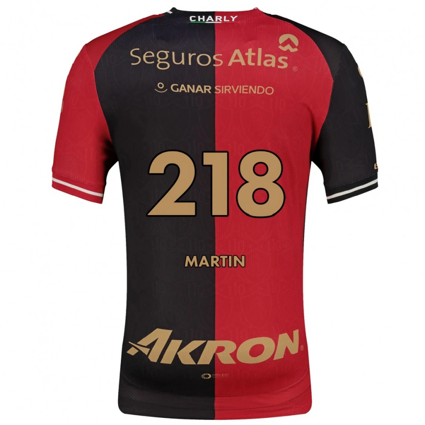 Danxen Criança Camisola Jorge San Martín #218 Vermelho Preto Marrom Principal 2026/27 Camisa Brasil