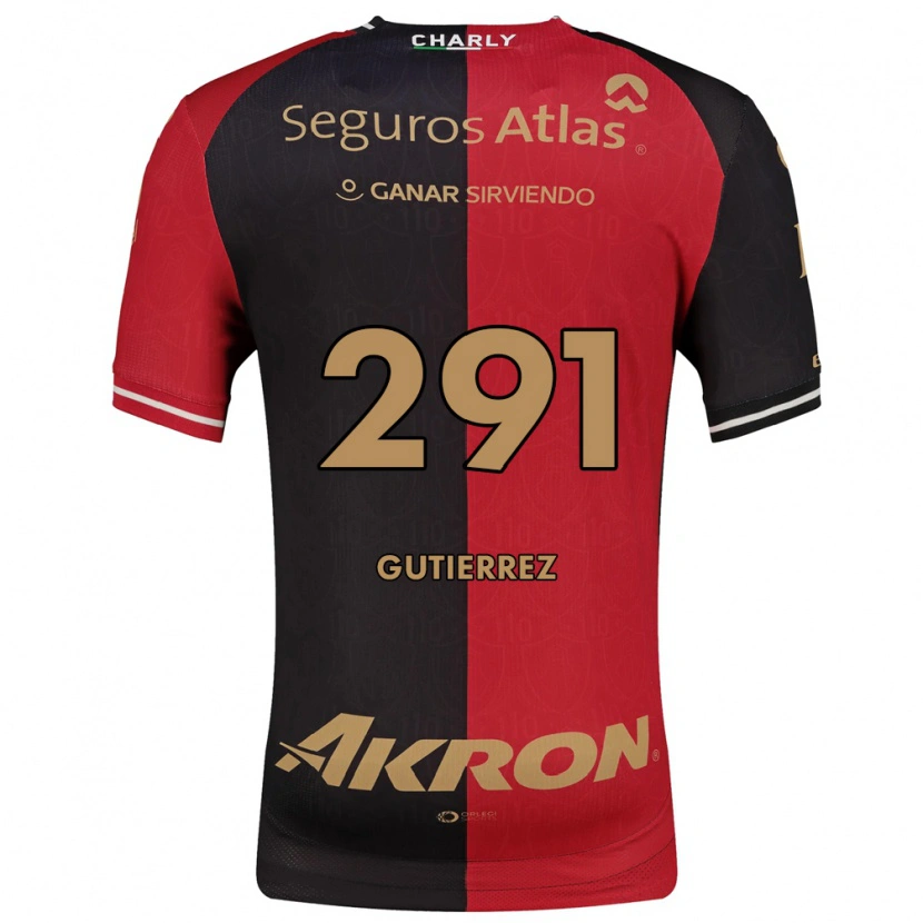 Danxen Criança Camisola Orlando Gutiérrez #291 Vermelho Preto Marrom Principal 2026/27 Camisa Brasil