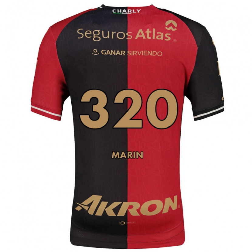 Danxen Criança Camisola Donato Marín #320 Vermelho Preto Marrom Principal 2026/27 Camisa Brasil
