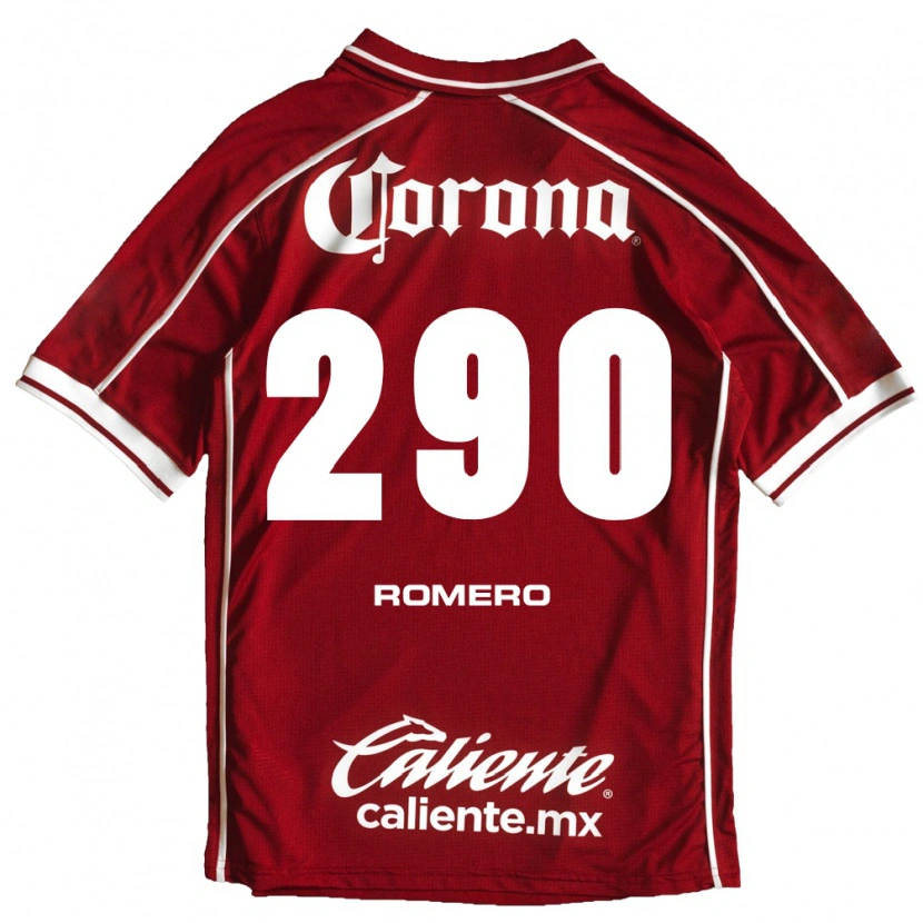 Danxen Criança Camisola Marvin Romero #290 Branco Vermelho Principal 2026/27 Camisa Brasil