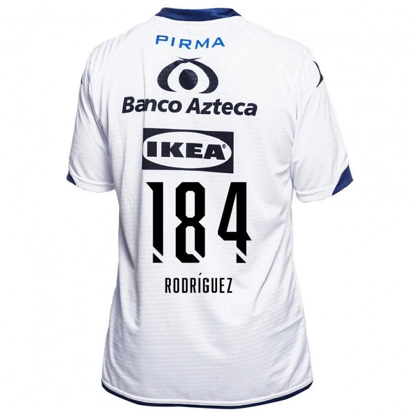 Danxen Criança Camisola Christopher Rodríguez #184 Branco Preto Azul Principal 2026/27 Camisa Brasil