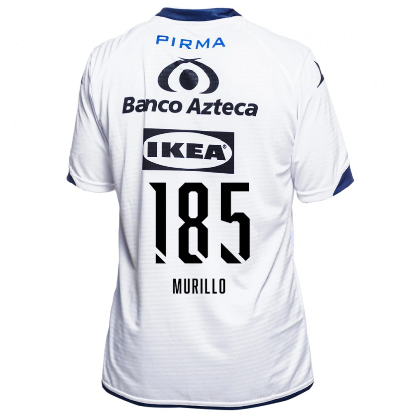 Danxen Criança Camisola Keoki Murillo #185 Branco Preto Azul Principal 2026/27 Camisa Brasil