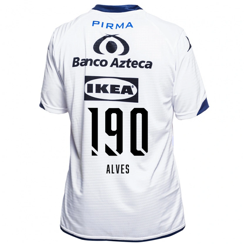 Danxen Criança Camisola Fabricio Alves #190 Branco Preto Azul Principal 2026/27 Camisa Brasil