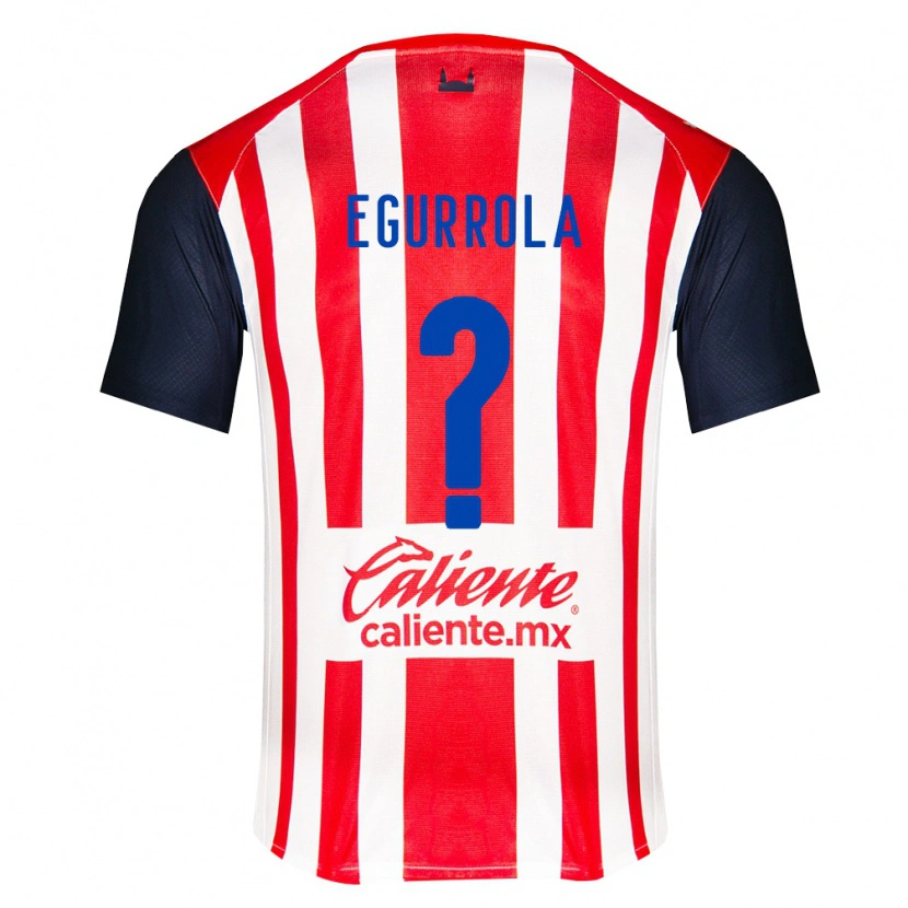Danxen Criança Camisola Luis Egurrola #0 Vermelho Preto Branco Principal 2026/27 Camisa Brasil