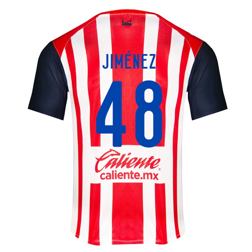 Danxen Criança Camisola Leonardo Jiménez #48 Vermelho Preto Branco Principal 2026/27 Camisa Brasil
