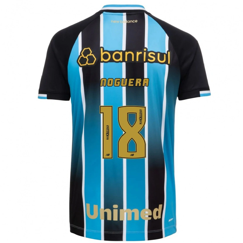 Danxen Criança Camisola Freddy Noguera #18 Azul Marrom Preto Principal 2026/27 Camisa Brasil