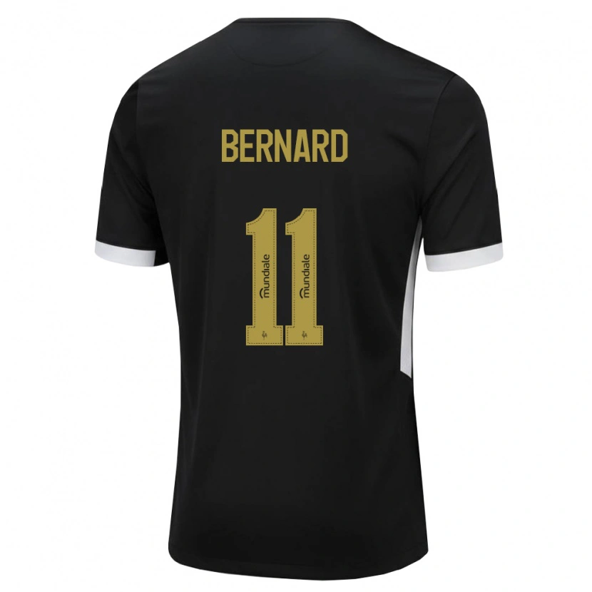 Danxen Criança Camisola Bernard Anício Caldeira Duarte #11 Preto Branco Amarelo Principal 2026/27 Camisa Brasil