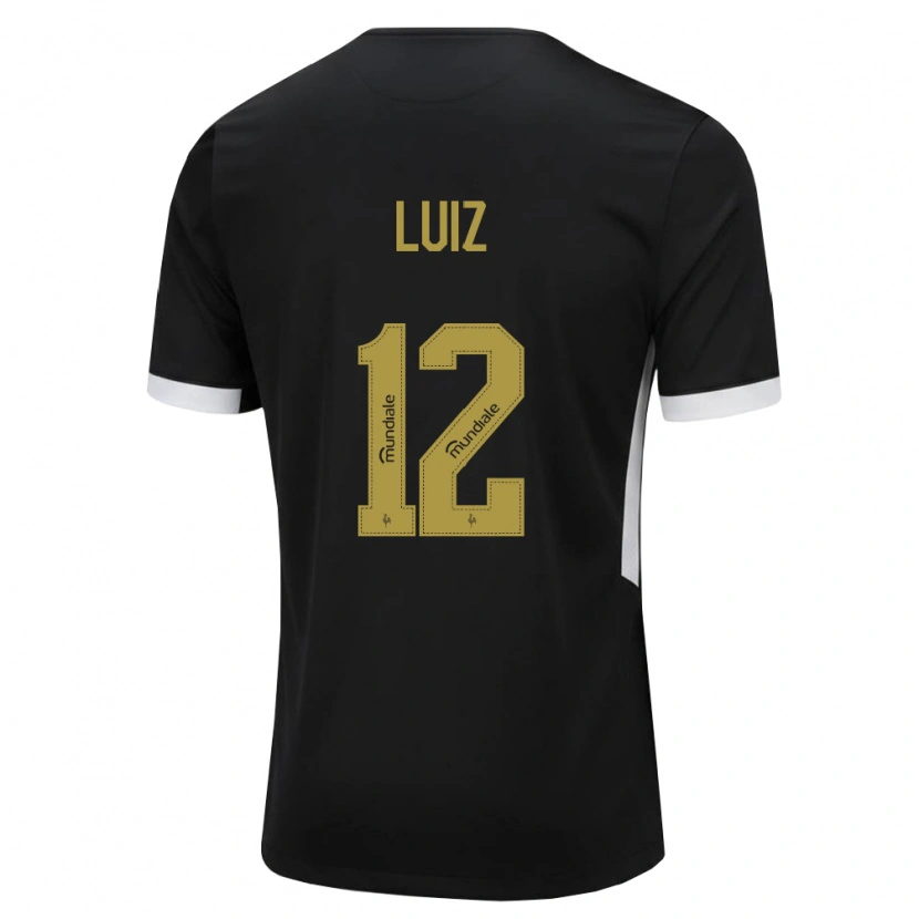 Danxen Criança Camisola Estevan Luiz #12 Preto Branco Amarelo Principal 2026/27 Camisa Brasil