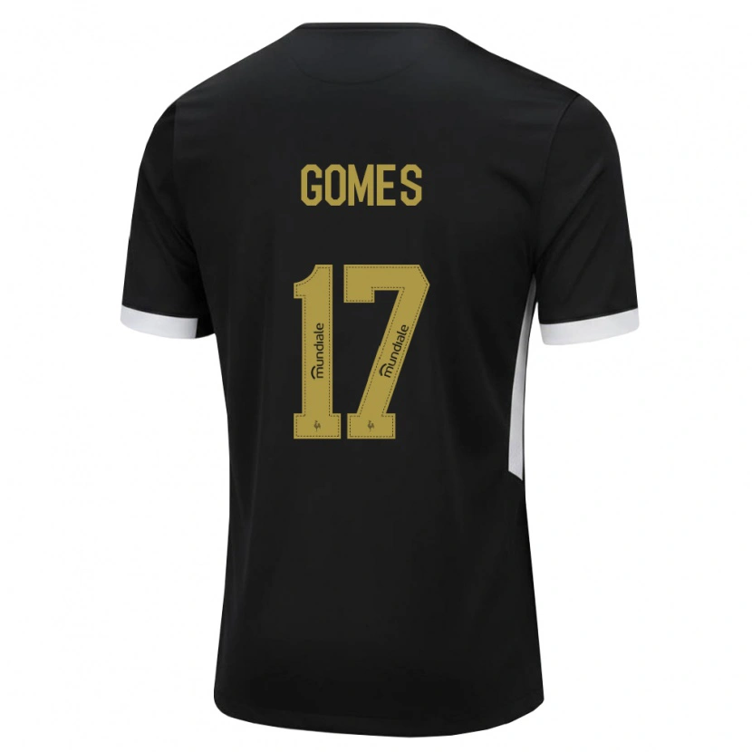 Danxen Criança Camisola Igor Gomes #17 Preto Branco Amarelo Principal 2026/27 Camisa Brasil