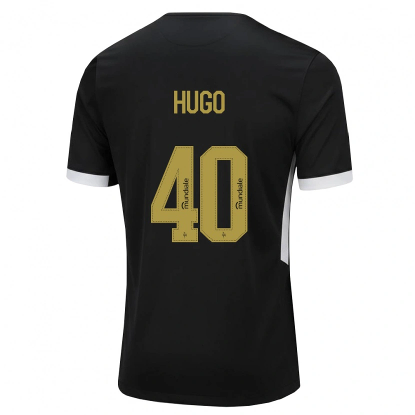 Danxen Criança Camisola Victor Hugo #40 Preto Branco Amarelo Principal 2026/27 Camisa Brasil