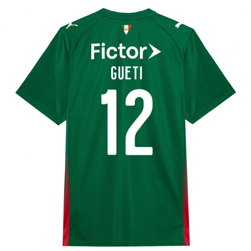 Danxen Criança Camisola Rodrigo Gueti #12 Verde Vermelho Branco Principal 2026/27 Camisa Brasil