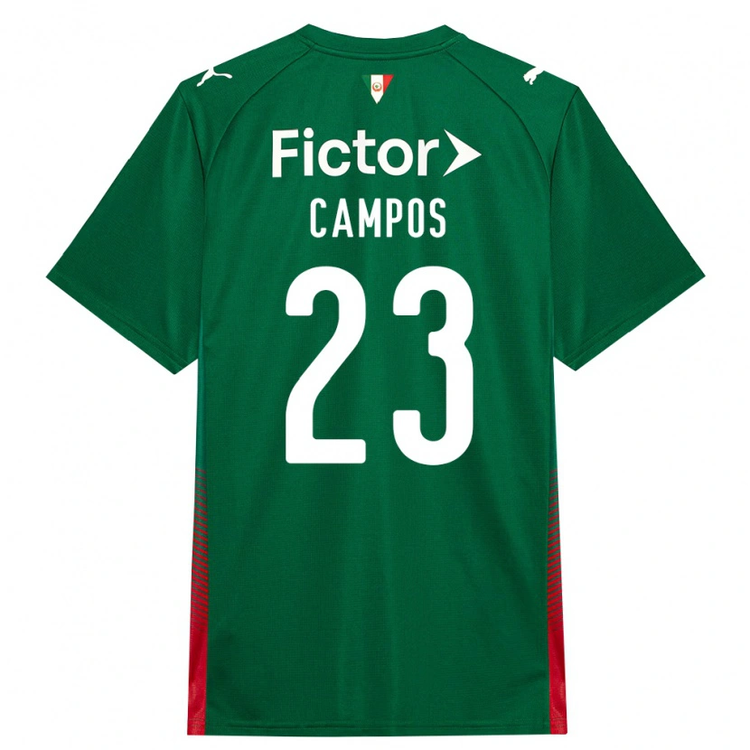 Danxen Criança Camisola Victor Campos #23 Verde Vermelho Branco Principal 2026/27 Camisa Brasil