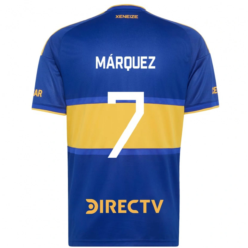 Danxen Criança Camisola Tomás Márquez #7 Azul Real Amarelo Principal 2026/27 Camisa Brasil
