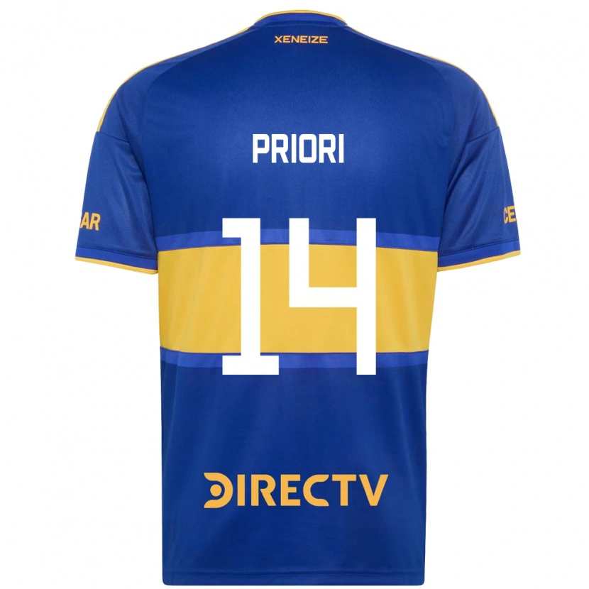 Danxen Criança Camisola Brisa Priori #14 Azul Real Amarelo Principal 2026/27 Camisa Brasil