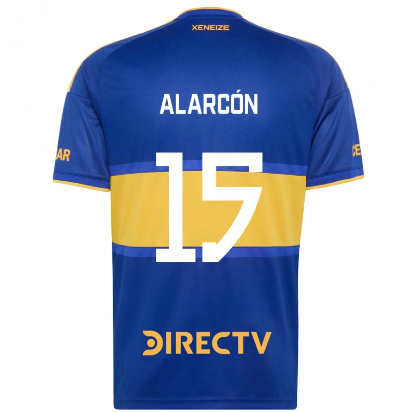 Danxen Criança Camisola Williams Alarcón #15 Azul Real Amarelo Principal 2026/27 Camisa Brasil