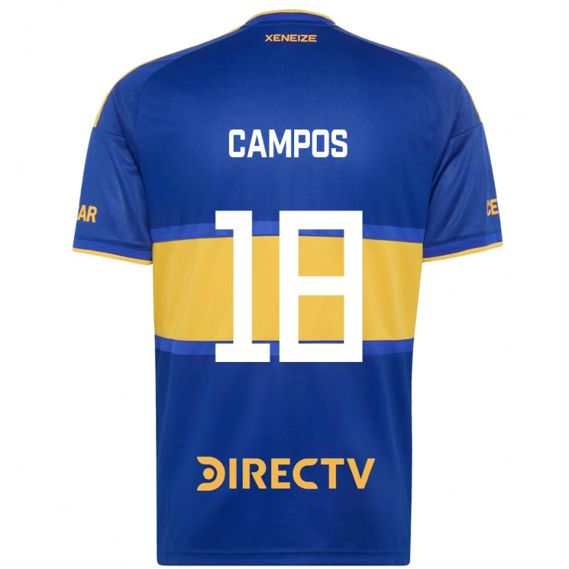 Danxen Criança Camisola Brisa Campos #18 Azul Real Amarelo Principal 2026/27 Camisa Brasil
