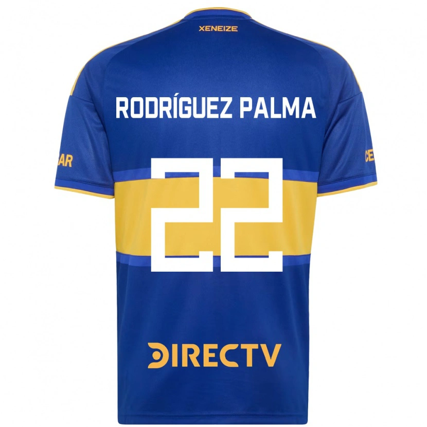 Danxen Criança Camisola Joaquina Rodríguez Palma #22 Azul Real Amarelo Principal 2026/27 Camisa Brasil
