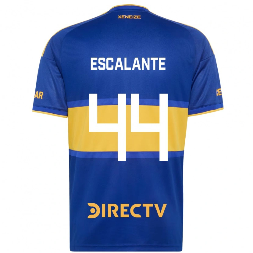 Danxen Criança Camisola Israel Escalante #44 Azul Real Amarelo Principal 2026/27 Camisa Brasil
