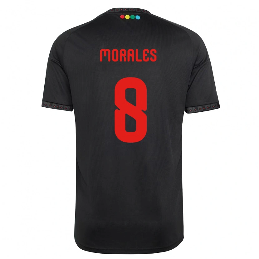 Danxen Criança Camisola Cristopher Morales #8 Preto Vermelho Alternativa 2026/27 Camisa Brasil