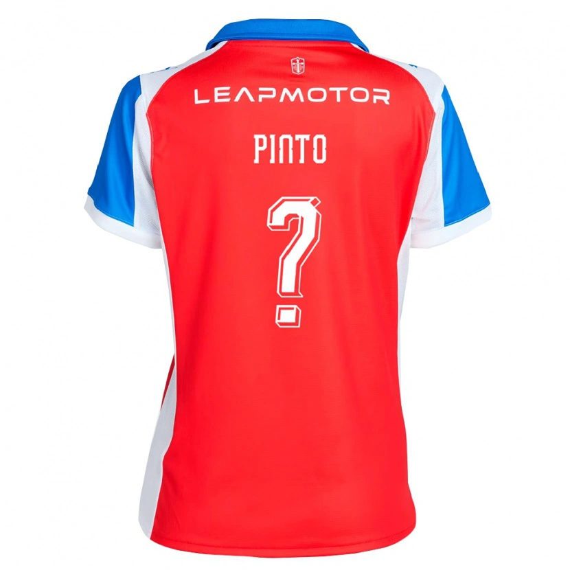 Danxen Criança Camisola Pablo Pinto #0 Vermelho Azul Alternativa 2026/27 Camisa Brasil