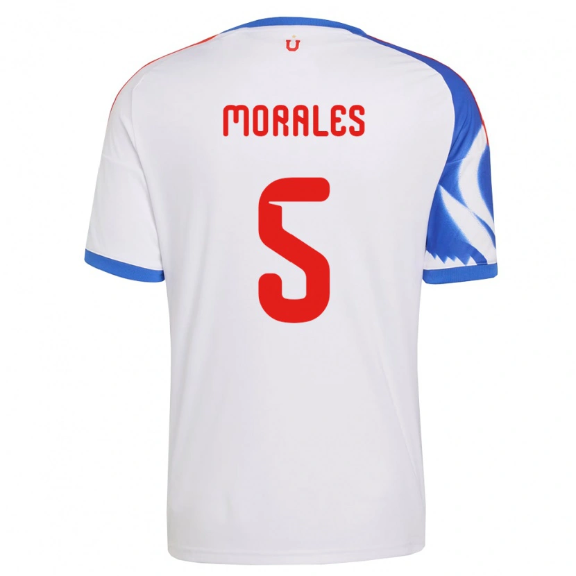 Danxen Criança Camisola Mariana Morales #5 Branco Azul Marinho Alternativa 2026/27 Camisa Brasil