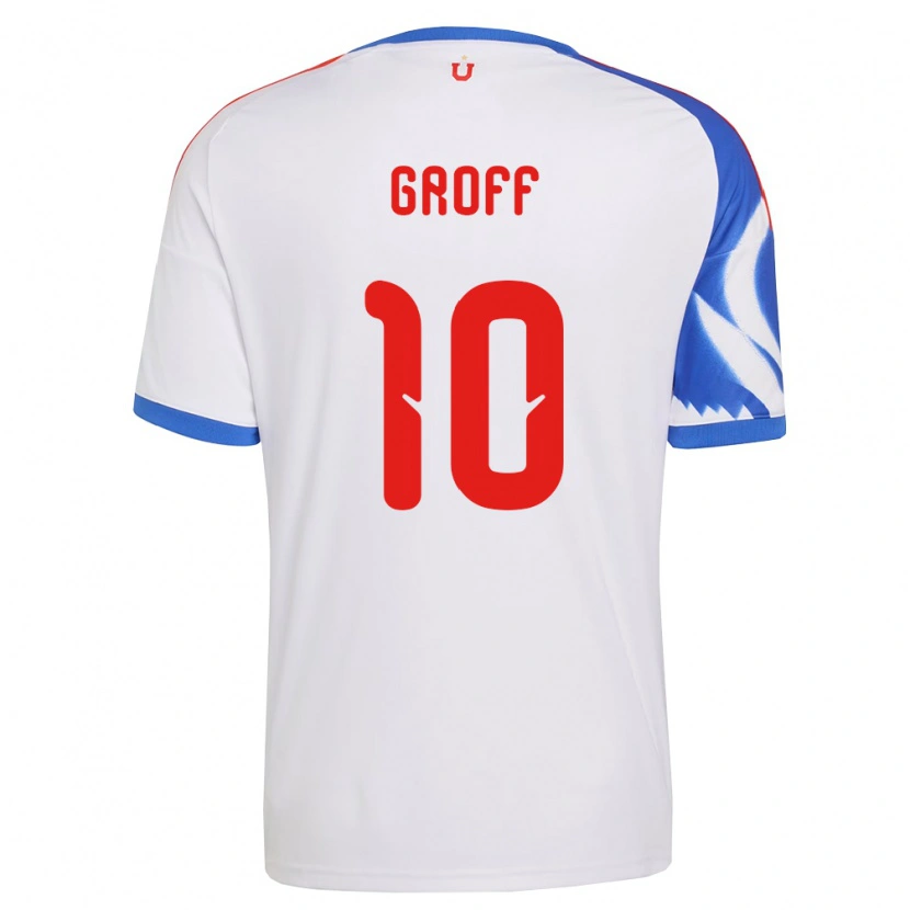 Danxen Criança Camisola Llanka Groff #10 Branco Azul Marinho Alternativa 2026/27 Camisa Brasil