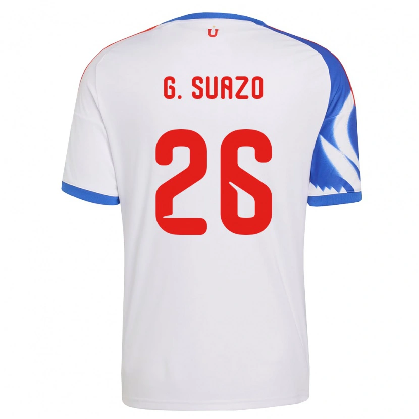 Danxen Criança Camisola Grettel Suazo #26 Branco Azul Marinho Alternativa 2026/27 Camisa Brasil