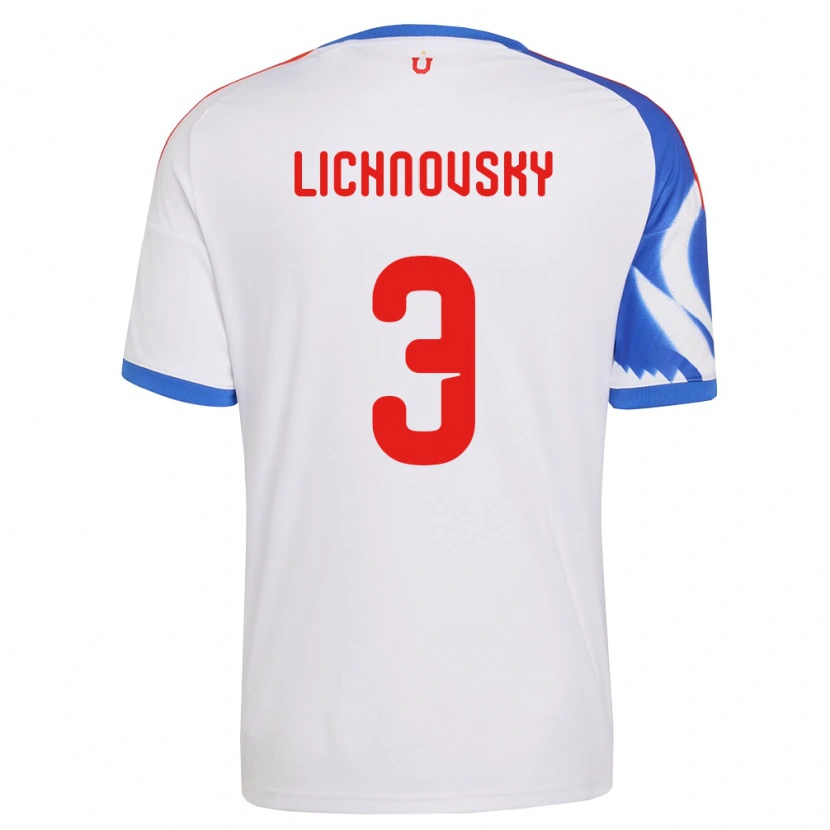 Danxen Criança Camisola Igor Lichnovsky #3 Branco Azul Marinho Alternativa 2026/27 Camisa Brasil