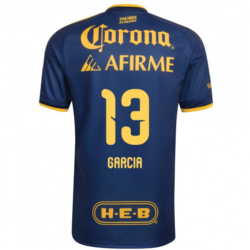 Danxen Criança Camisola Miriam Garcia #13 Azul Real Amarelo Alternativa 2026/27 Camisa Brasil