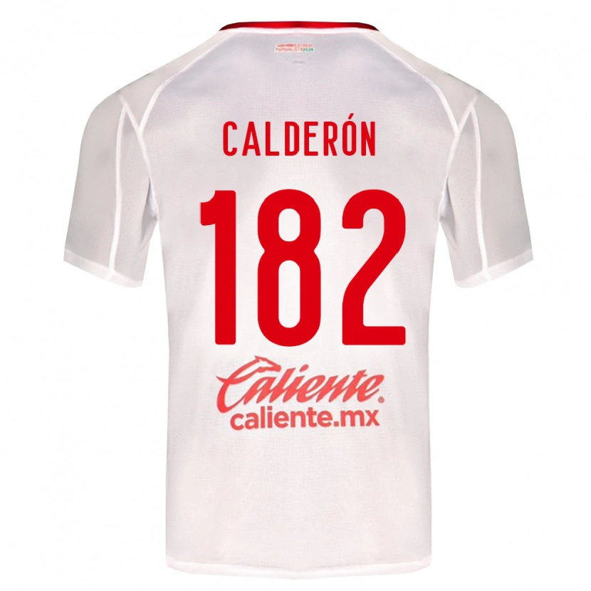 Danxen Criança Camisola Leonel Calderón #182 Branco Verde Vermelho Alternativa 2026/27 Camisa Brasil
