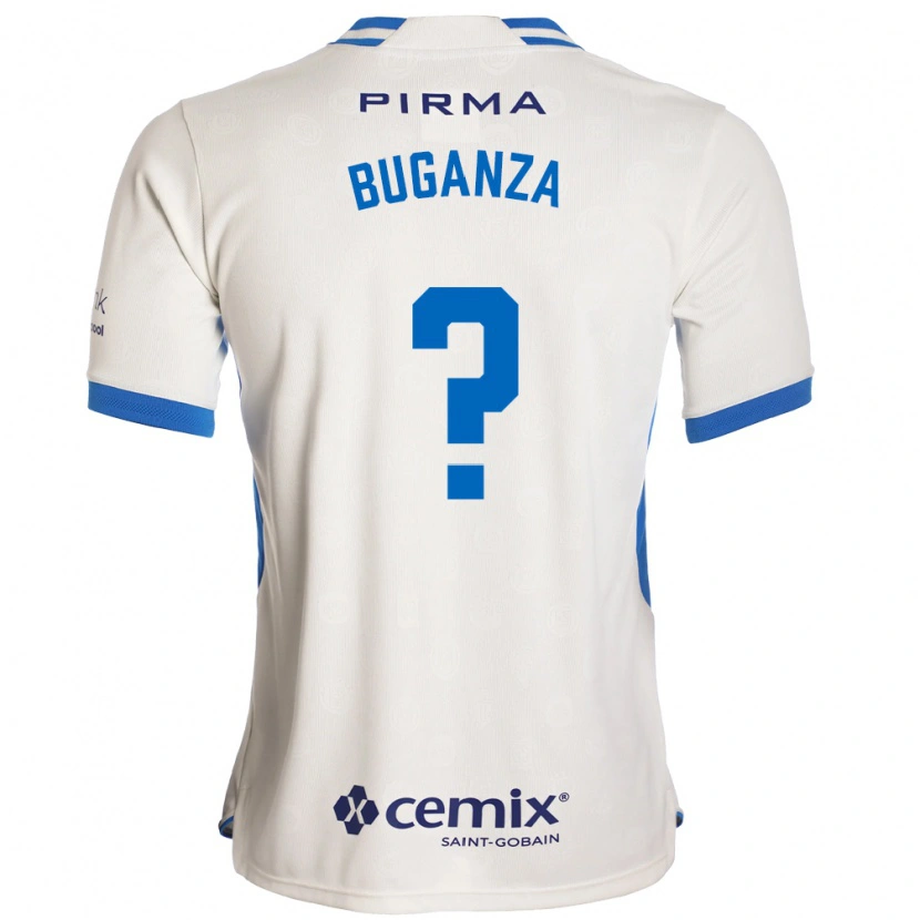 Danxen Criança Camisola Franco Buganza #0 Branco Azul Vermelho Alternativa 2026/27 Camisa Brasil
