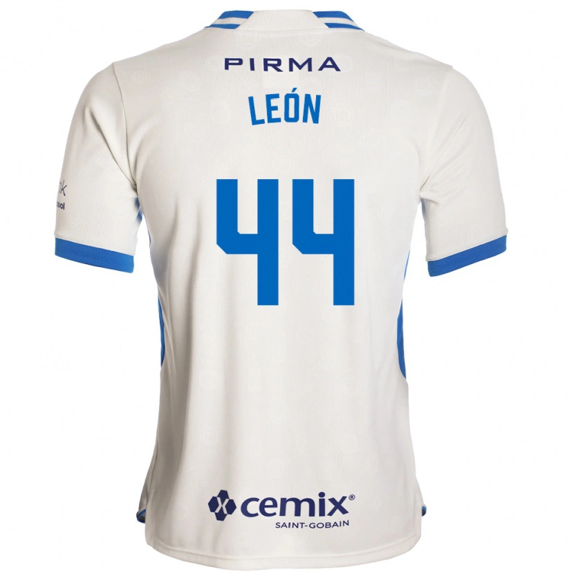 Danxen Criança Camisola Cristhian León #44 Branco Azul Vermelho Alternativa 2026/27 Camisa Brasil