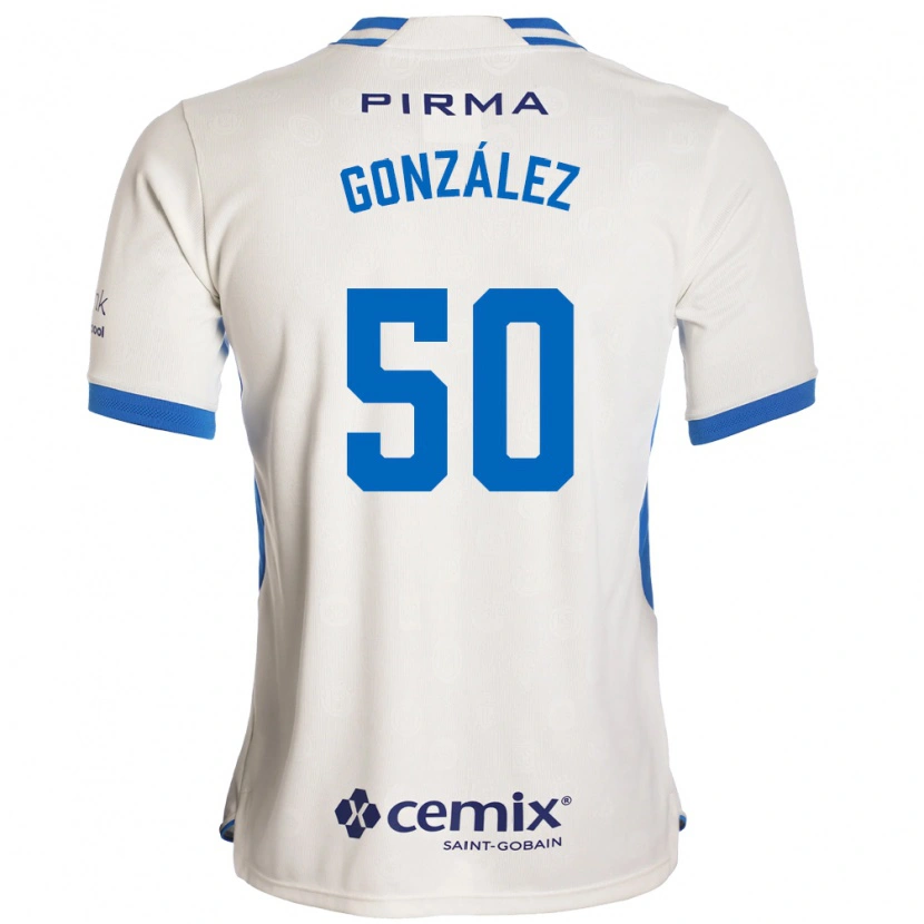 Danxen Criança Camisola Kenneth González #50 Branco Azul Vermelho Alternativa 2026/27 Camisa Brasil