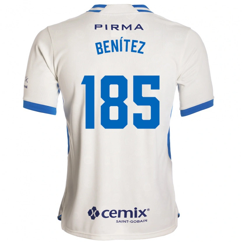 Danxen Criança Camisola Cristopher Benítez #185 Branco Azul Vermelho Alternativa 2026/27 Camisa Brasil